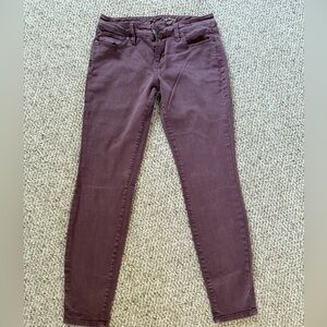 The Limited Plum Skinny Pants